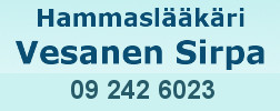 Hammaslääkäri Vesanen Sirpa logo